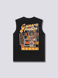 Cámara Retro Camiseta sin Mangas