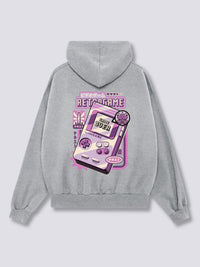 Retro Juego Sudadera con Capucha
