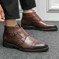 Darell · Botas con Doble Hebilla Monk