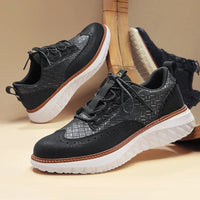 Oxford Ridge · Zapatillas de Cuero de Estilo Oxford