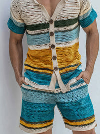 Conjunto Punto Rayas Resort Casual