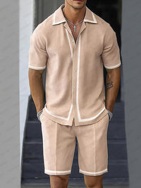 Conjunto Camisa Shorts Versatil Cómodo Fit