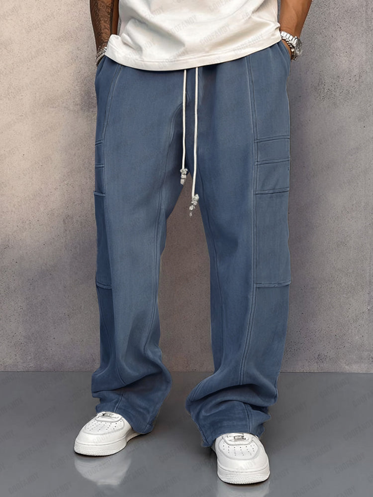 Pantalón Ante Holgado Cómodo y Elegante