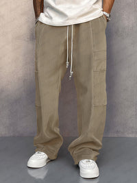 Pantalón Ante Holgado Cómodo y Elegante