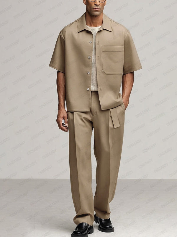 Conjunto Camisa Pantalón Elegancia Minimalista