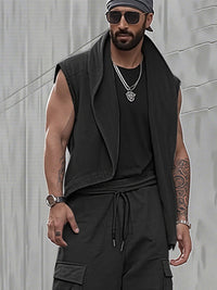 Conjunto Chaleco Asimétrico Pantalón Único