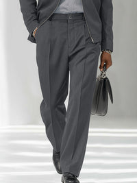 Conjunto Chaqueta Pantalón Fino Moderno