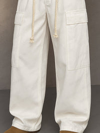 Pantalón Cargo 100% Algodón Moda