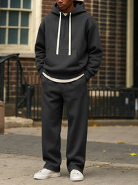 Conjunto Sudadera Capucha Jogger Holgado Deportivo