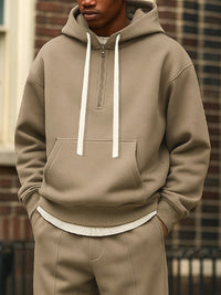 Conjunto Sudadera Capucha Jogger Holgado Deportivo