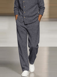 Conjunto Pantalón Sudadera Cuello Alto Smart Casual