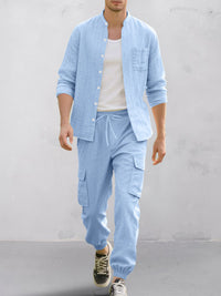 Conjunto Camisa Pantalón 100% Algodón Premium