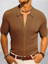 Camisa Punto Luxury Business Casual