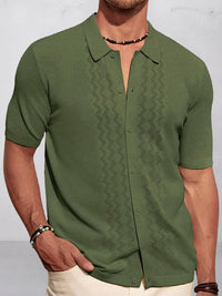 Camisa Punto Luxury Business Casual
