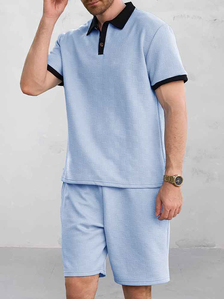 Conjunto Polo Jacquard Versátil