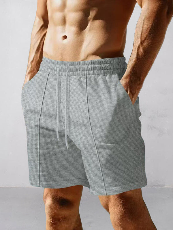 Shorts Waffle Cómodos y Casuales