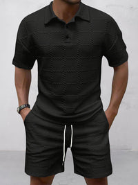 Conjunto Jacquard Texturizado Smart Casual