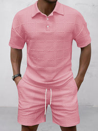 Conjunto Jacquard Texturizado Smart Casual