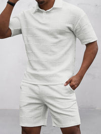 Conjunto Jacquard Texturizado Smart Casual