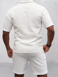 Conjunto Jacquard Texturizado Smart Casual