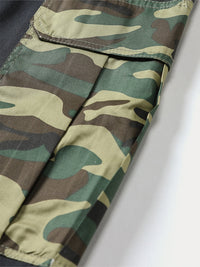Shorts Cargo Camuflaje 100% Algodón