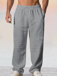 Pantalón Casual 100% Algodón con Cordón