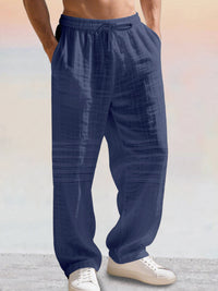 Pantalón Casual 100% Algodón con Cordón