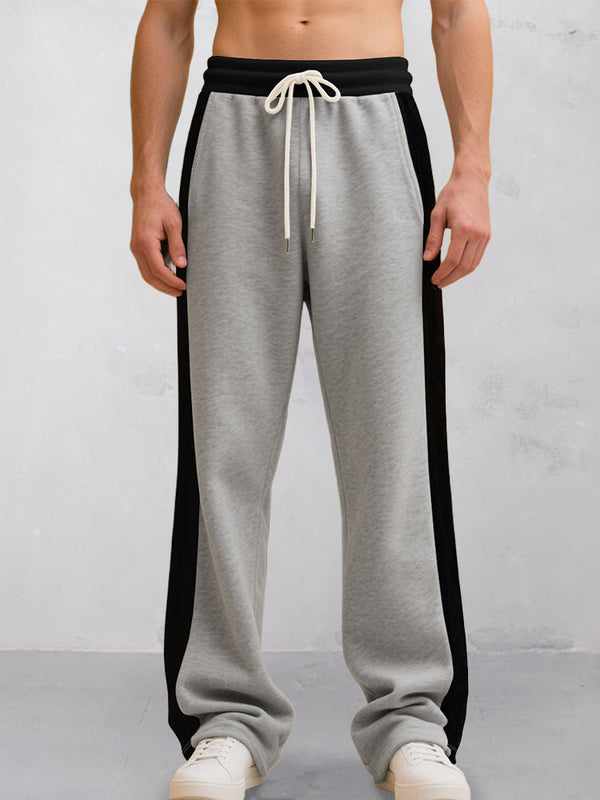Pantalón Jogger Casual Cordón Colores Contrastados