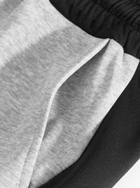 Pantalón Jogger Casual Cordón Colores Contrastados