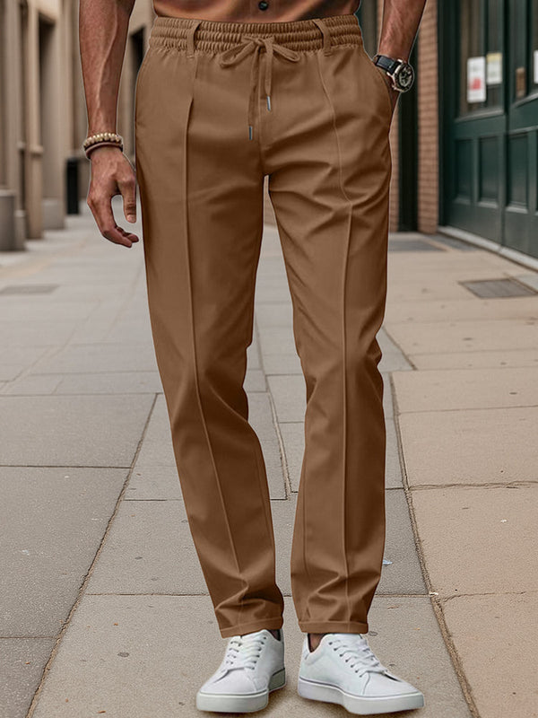 Pantalón Casual Business con Cinturilla Cómoda