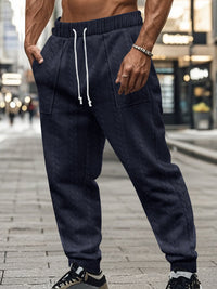 Pantalón Jogger Jacquard Holgado Casual