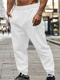 Pantalón Jogger Jacquard Holgado Casual
