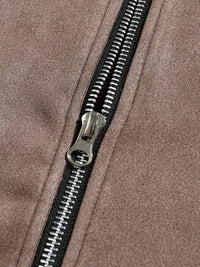Chaqueta Ante Ocio Clásica Cómoda