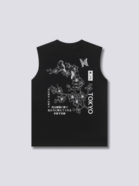 Sakura Florecer Camiseta sin Mangas
