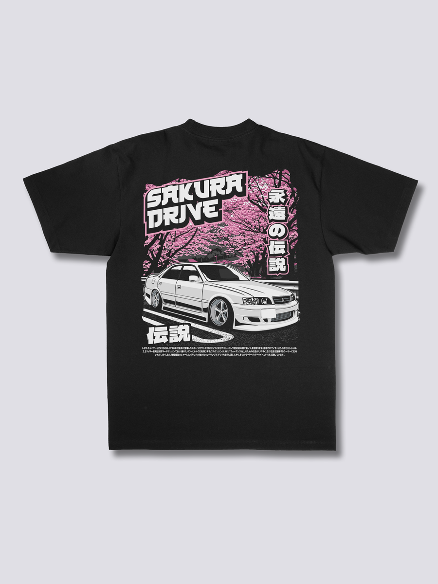 Sakura Conducción Camiseta