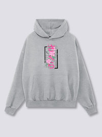 Estampado Frontal - Sakura Sudadera con Capucha