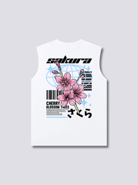 Sakura Style Camiseta sin Mangas