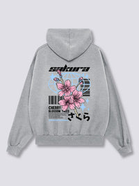 Sakura Style Sudadera con Capucha