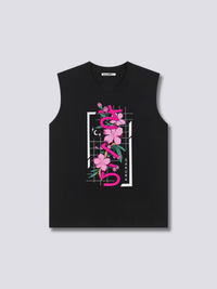 Estampado Frontal - Sakura Camiseta sin Mangas