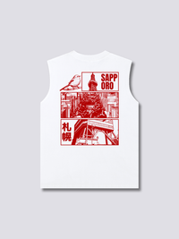 Vistas de Sapporo Camiseta sin Mangas