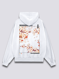 Estaciones in Florecer Sudadera con Capucha