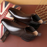 Peyton · Botines Chic de Cuero