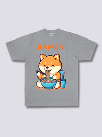 Estampado Frontal - Shiba Ramen Camiseta