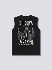 Shibuya Ciudad Camiseta sin Mangas