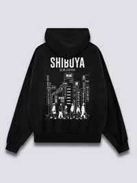 Shibuya Ciudad Sudadera con Capucha