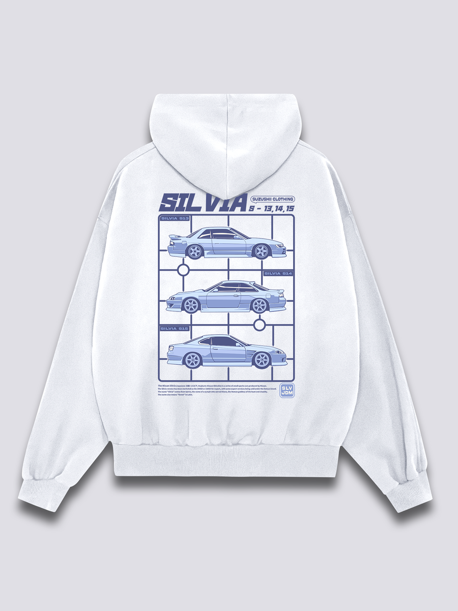 Silvia Evolución Sudadera con Capucha