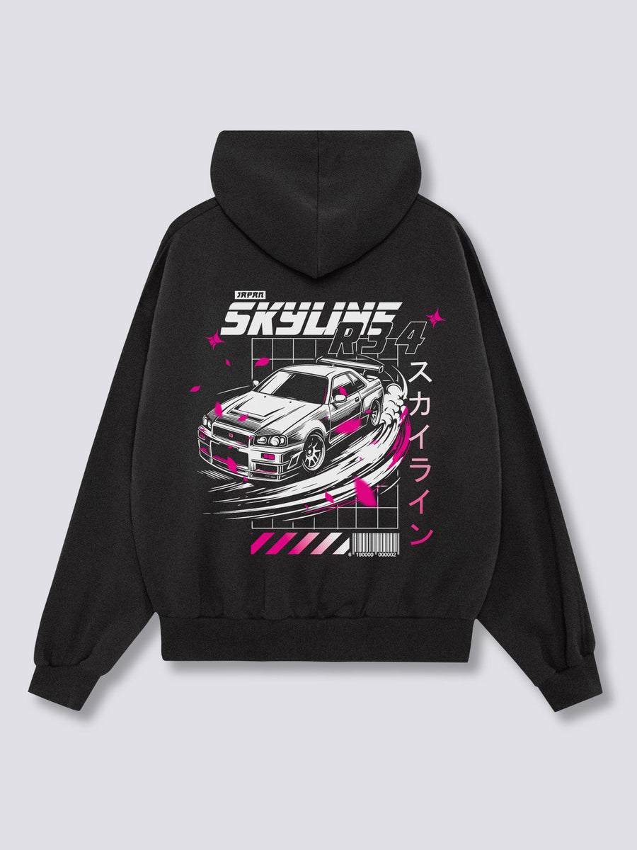 Horizonte R34 Sudadera con Capucha