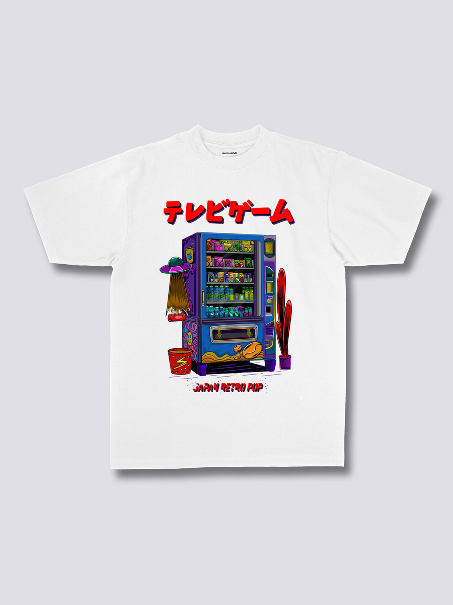 Estampado Frontal - Máquina de Snacks Camiseta