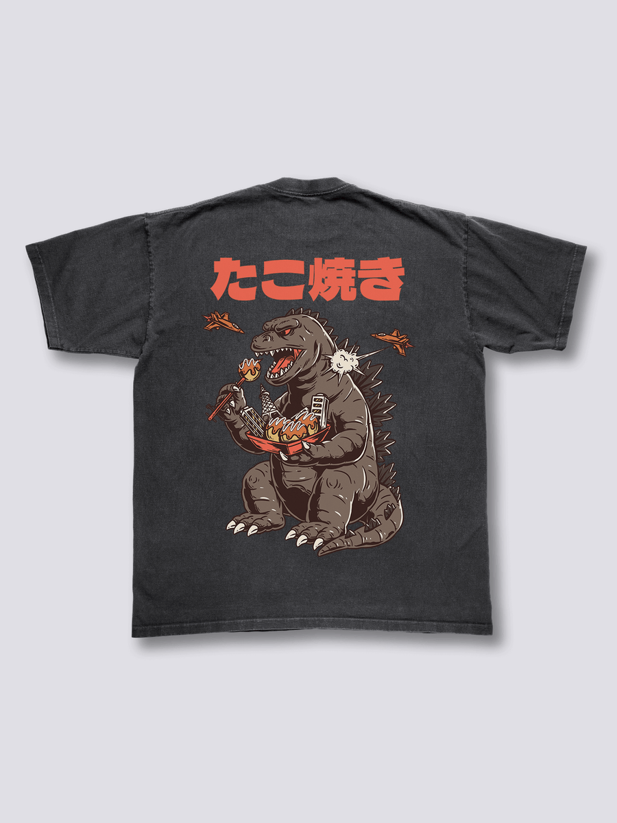 Snackzilla Camiseta Vintage
