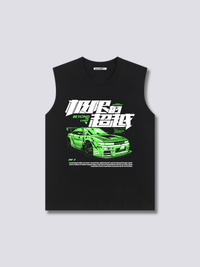 Estampado Frontal - Velocidad Camiseta sin Mangas